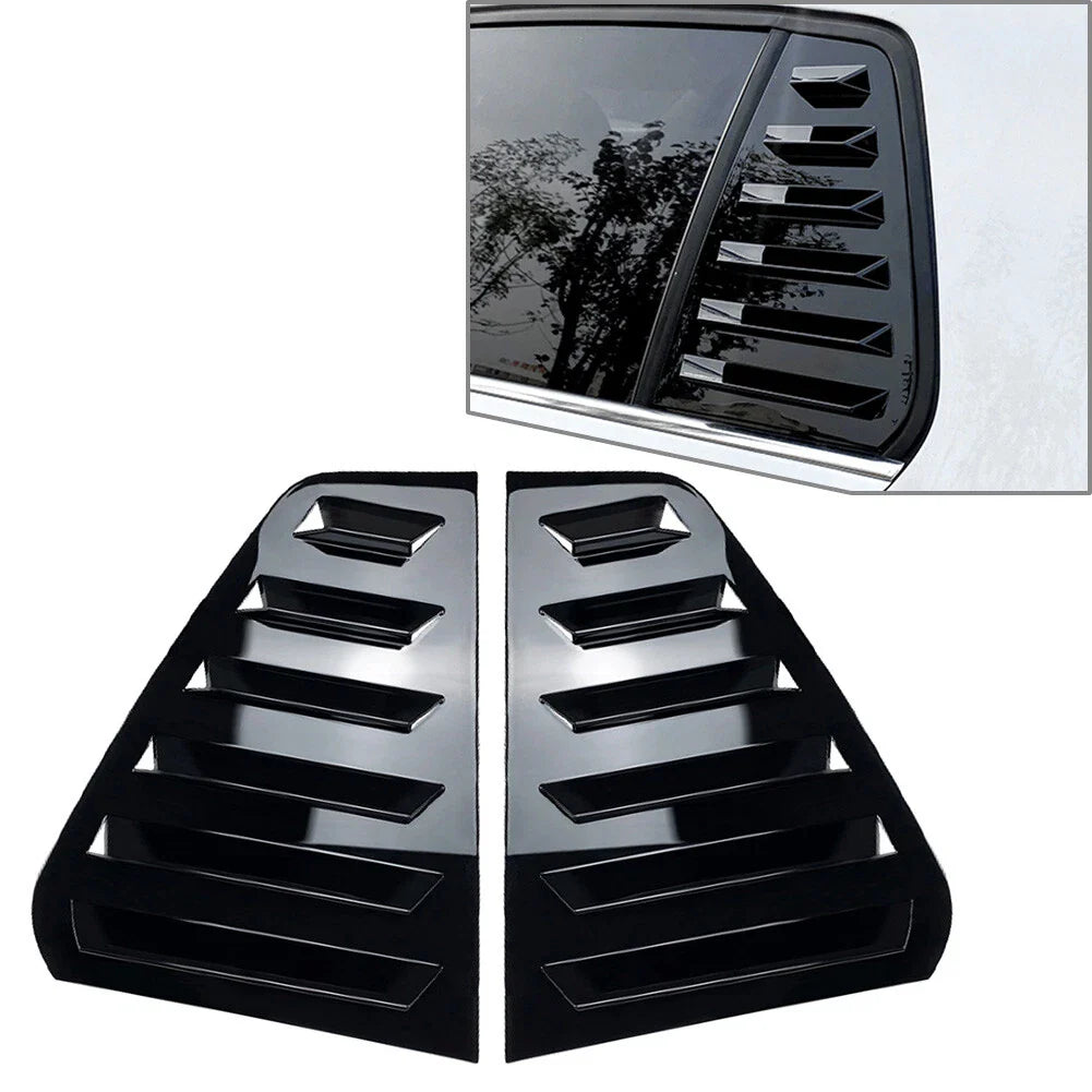 Rear Window Side Vent Shutter Louvers for VW Golf MK7 MK7.5 (2014-2019)