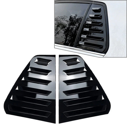 Rear Window Side Vent Shutter Louvers for VW Golf MK7 MK7.5 (2014-2019)