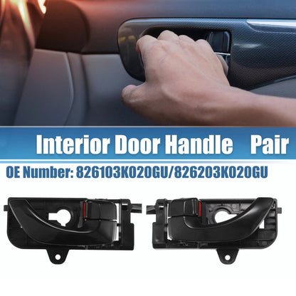 Front Left Right Interior Door Handles for Hyundai Sonata (2005-2008)