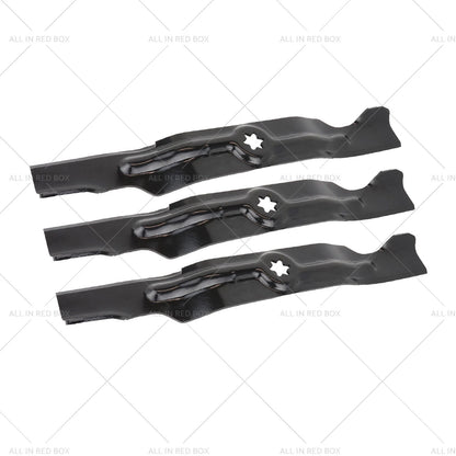 3 x Blades for 50" Cub Cadet MTD Ride-On Mower