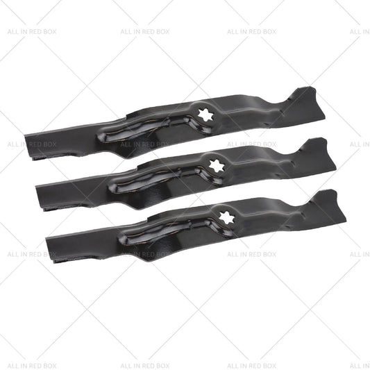 3 x Blades for 50" Cub Cadet MTD Ride-On Mower