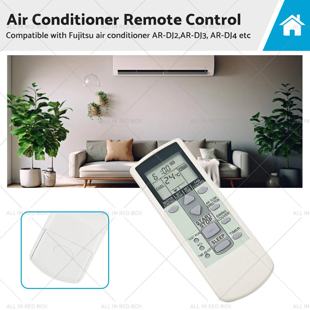A/C Remote Control for Fujitsu AR-DJ2 DJ3 DJ4 DJ8 DJ9