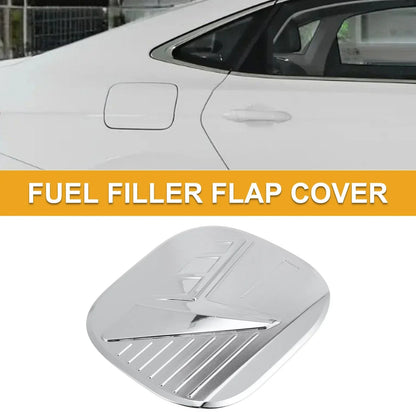 Fuel Tank Door Cap for Hyundai Tucson 2021-2025 Gas Tank Flap Chrome Silver
