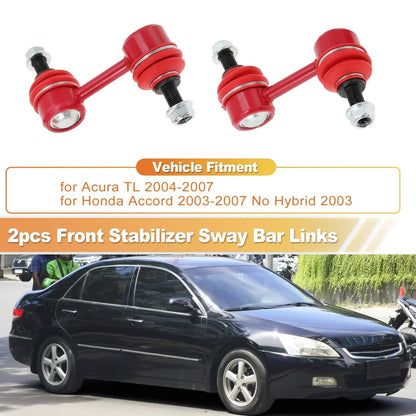 2 x Front Sway Bar Links for Acura TL & Honda Accord (2004-2008)