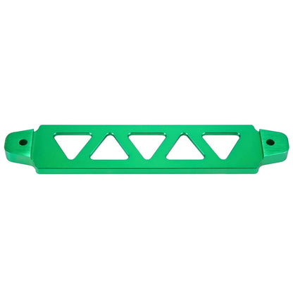 190mm Green Hollow Aluminum Alloy Car Battery Tie Down Bracket for Honda Civic
