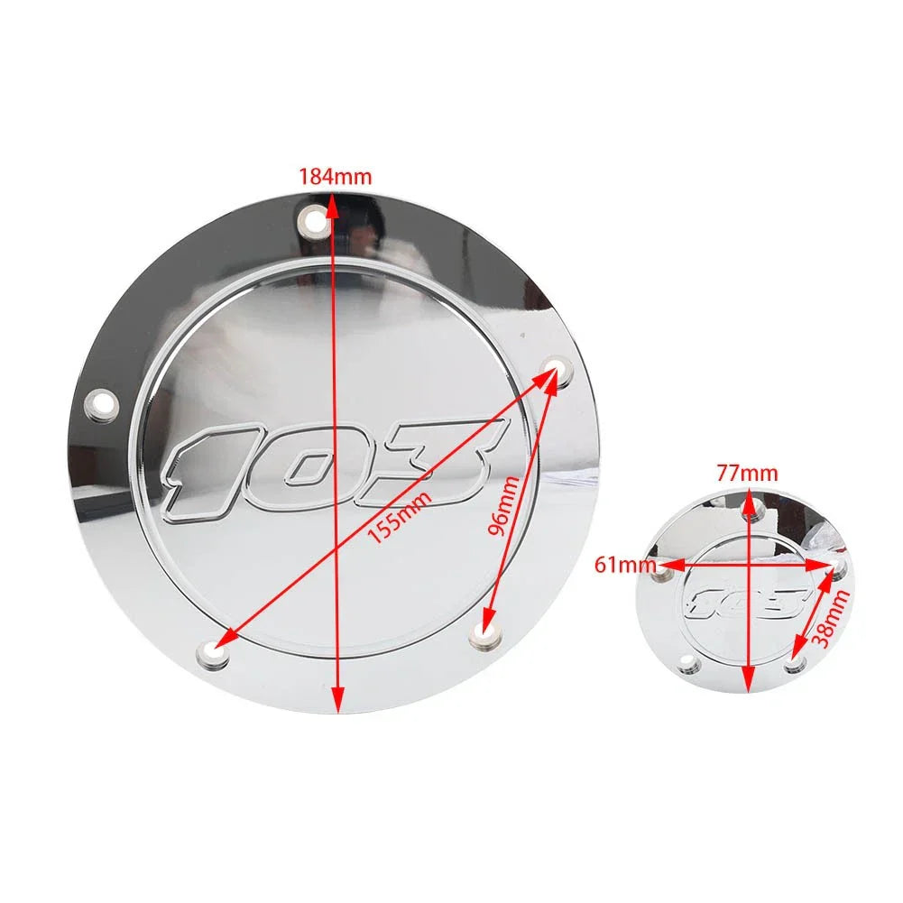 Derby Cover Timing Timer for Harley Dyna Softail Touring 1999-2017 Chrome