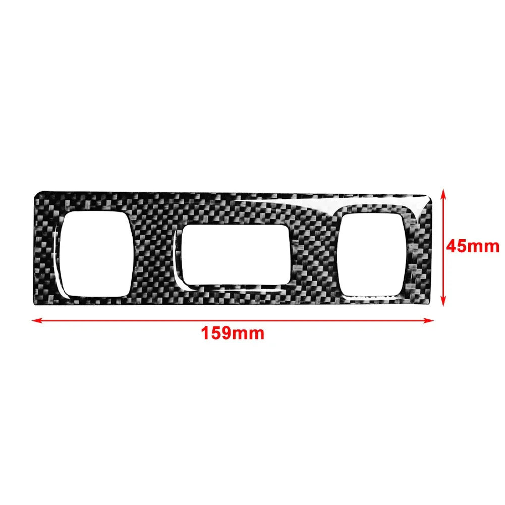 Carbon Fiber Red Hardtop Light Panel Cover for Audi TT (2001-2006)