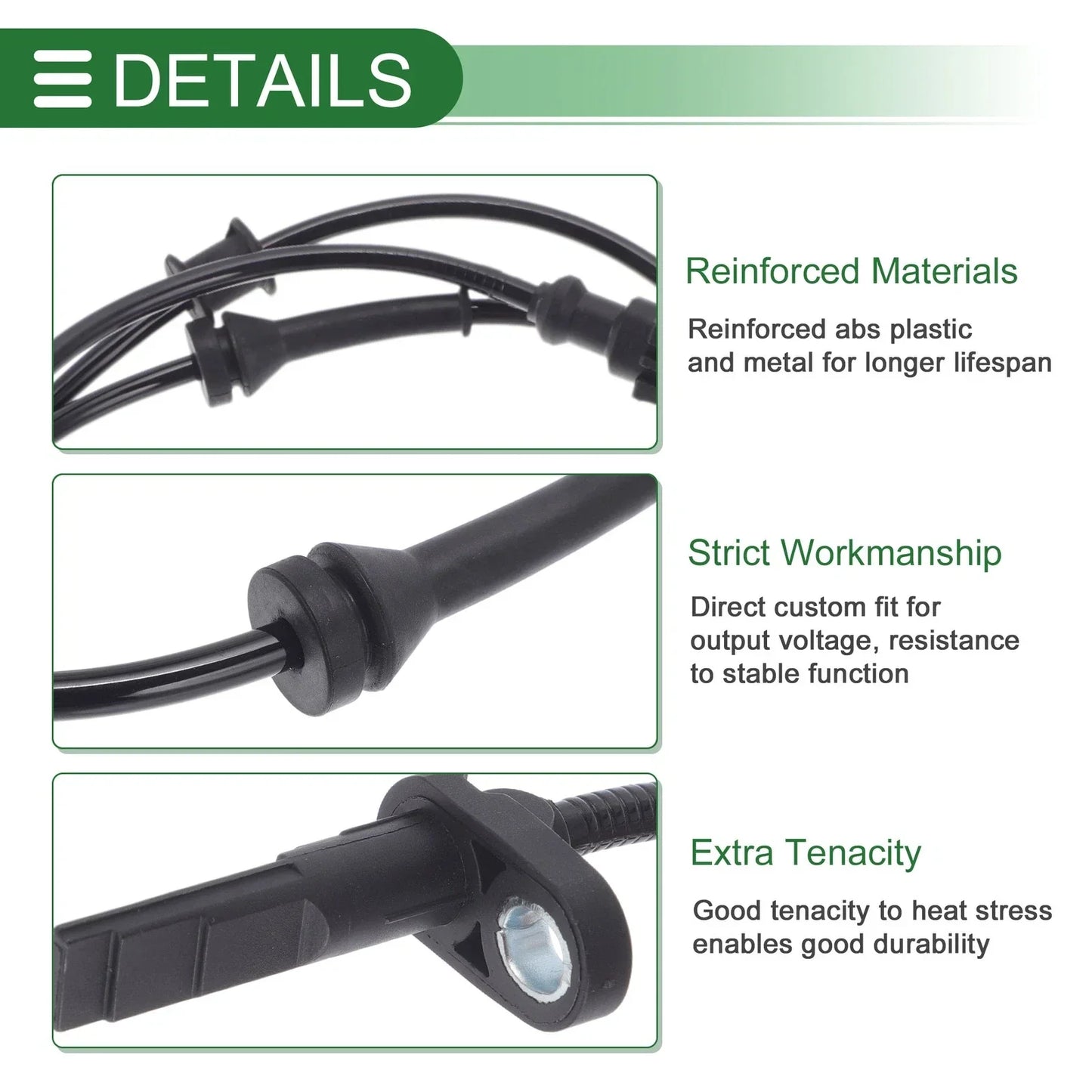 ABS Wheel Speed Sensor for Dodge Ram ProMaster 1500 (2014-2023)