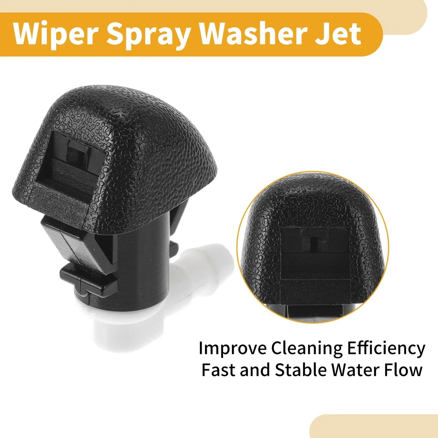Windshield Washer Nozzle Kit for RAM 1500 (2011-2017) - Includes Gaskets