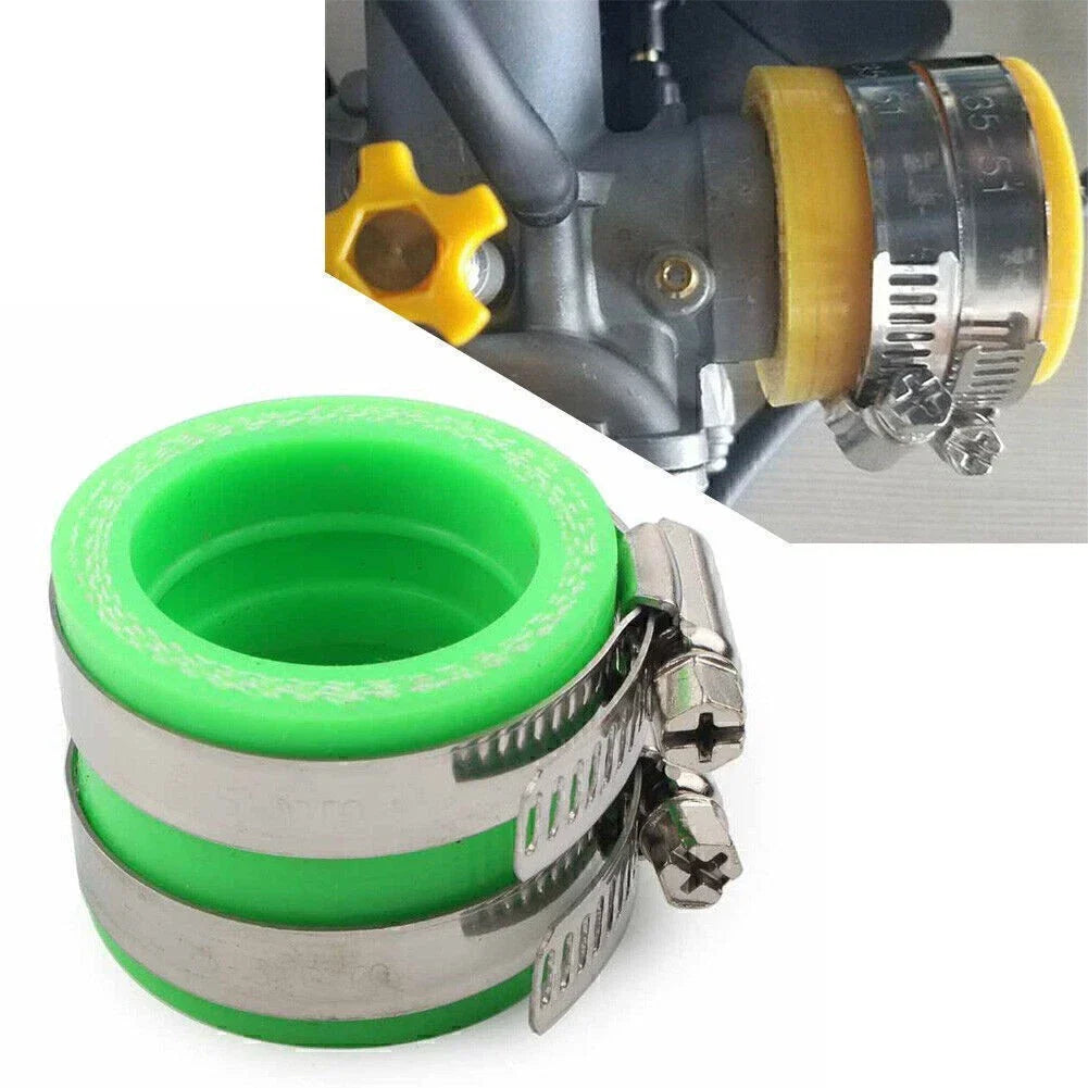 28/30mm Carburetor Rubber Adapter Intake Manifold for OKO PWK Green Motor