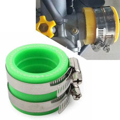 28/30mm Carburetor Rubber Adapter Intake Manifold for OKO PWK Green Motor