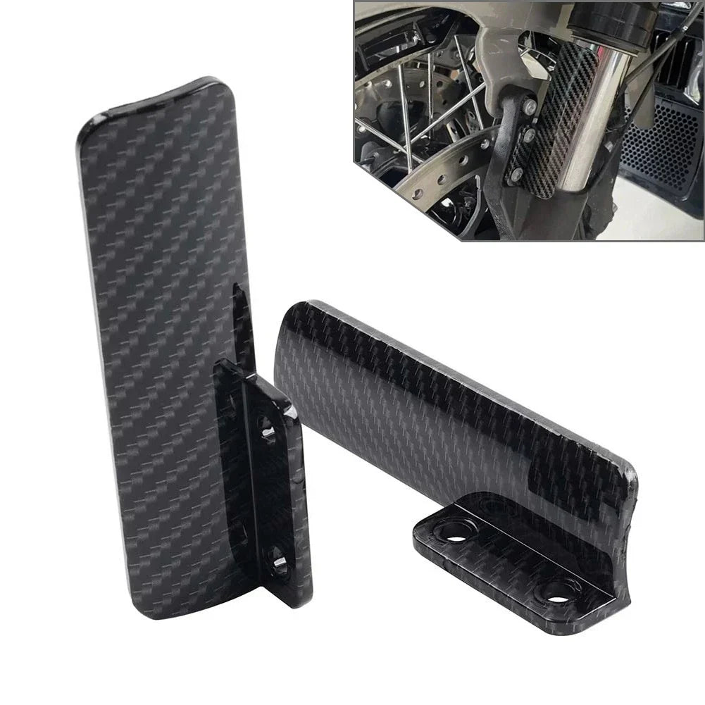 Carbon Fiber Front Fork Covers for Harley CVO Street Road Glide (117-121)