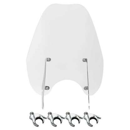 49mm Windshield Bracket Clamps for Harley Street Bob, Low Rider (2014-2025)