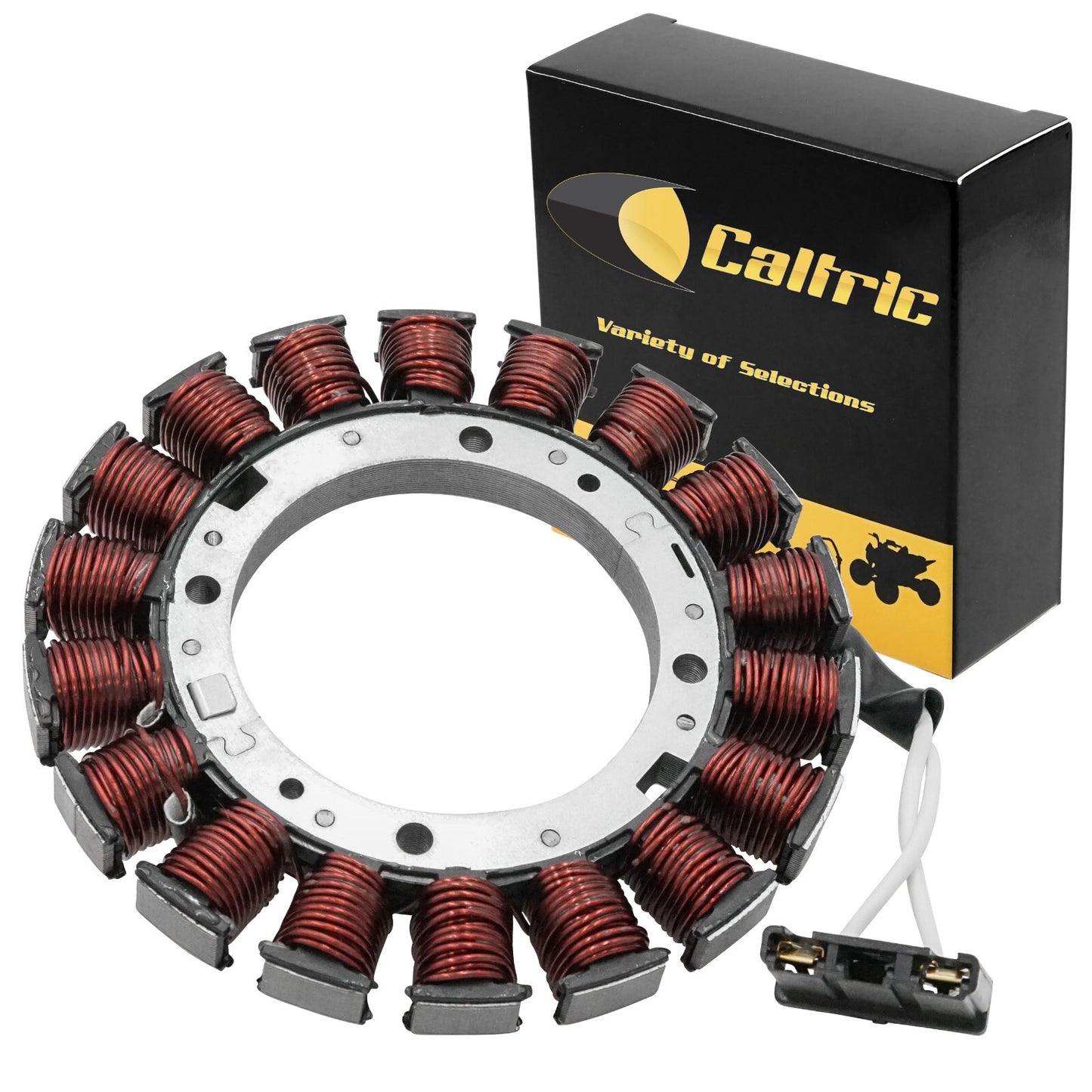 Caltric Stator Replacement for John Deere LT190 LX180 LX227 Z445 (2005–2015)