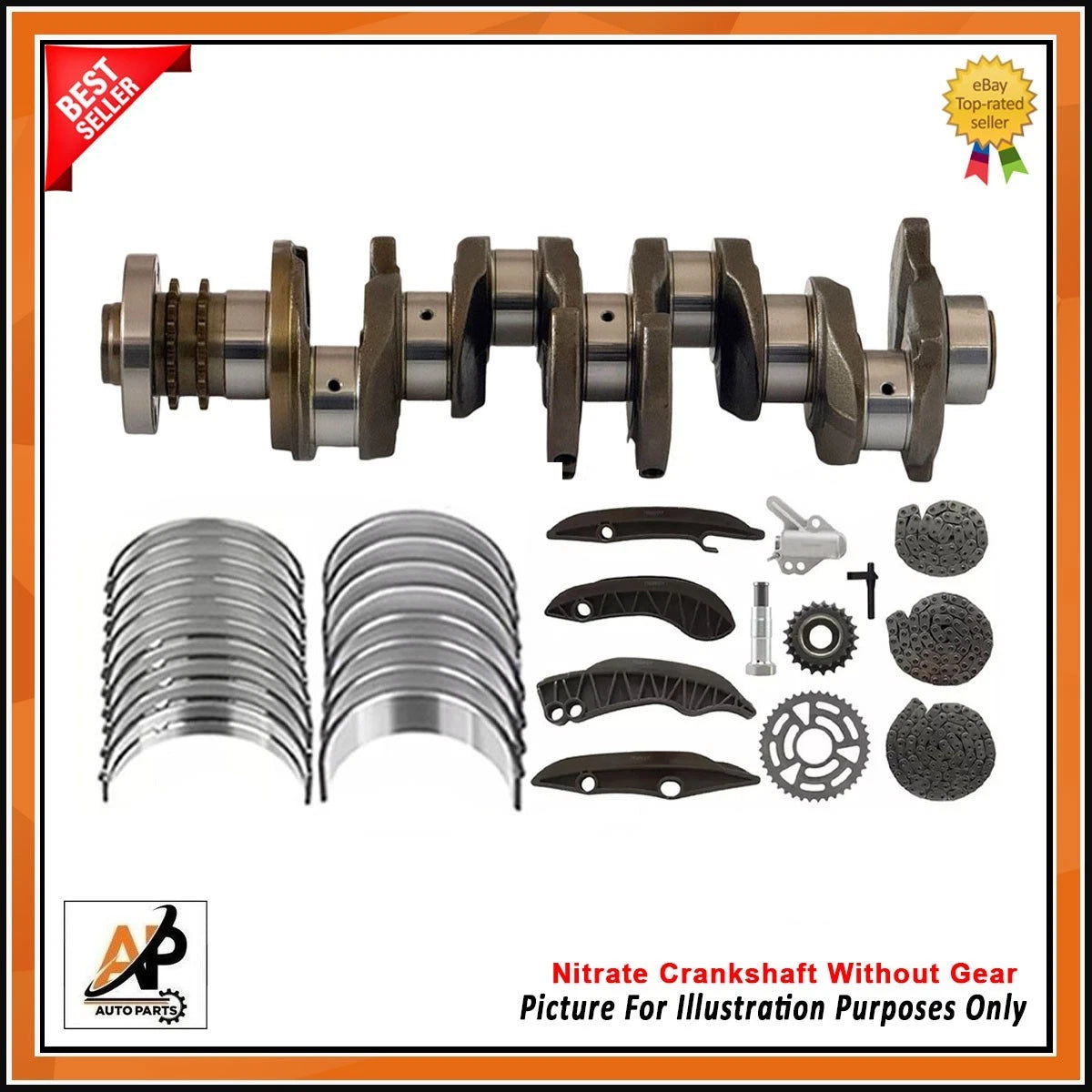 Crankshaft OEM Replacement for BMW MINI 2.0 N47 (2007–2016)