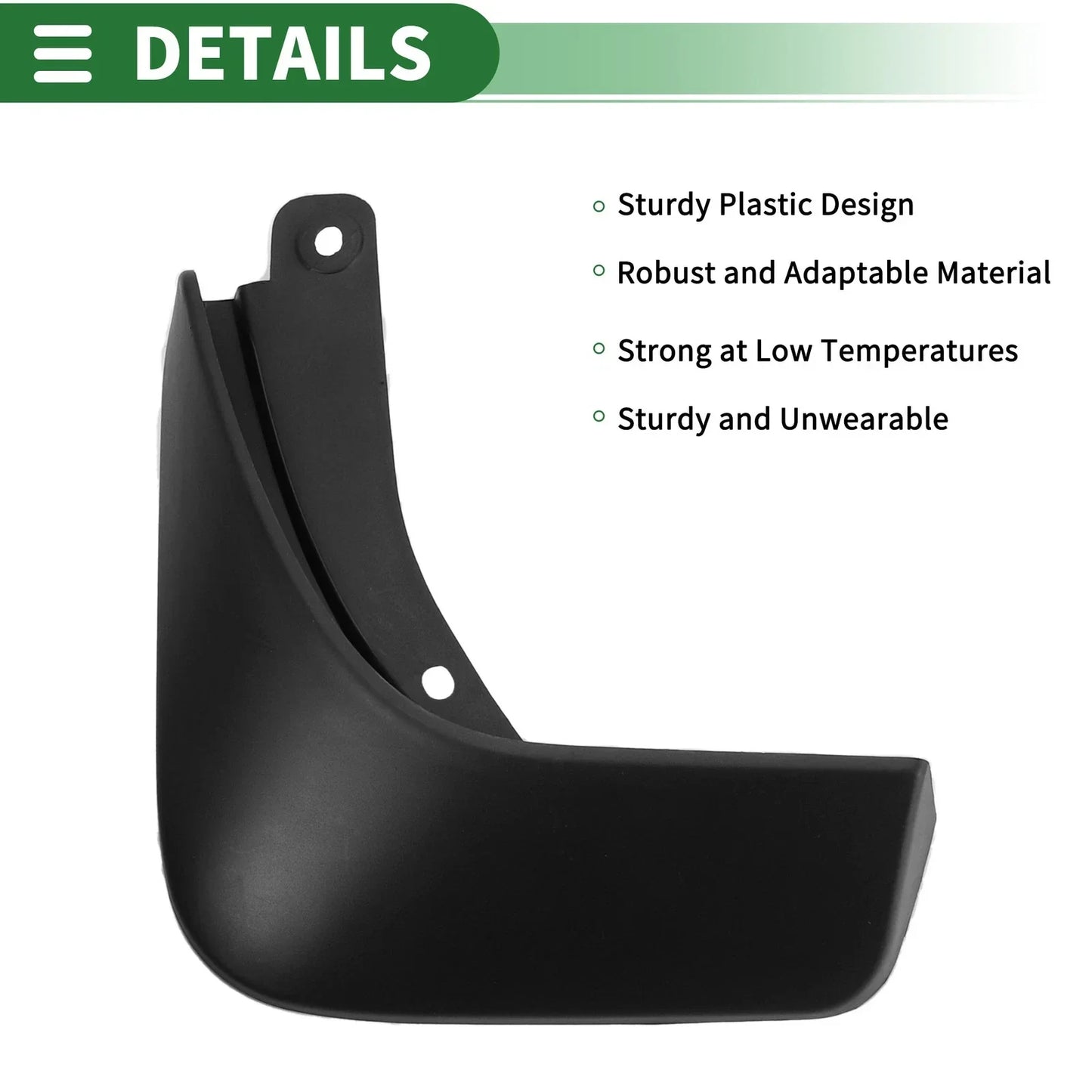 Mud Flaps Splash Guards for Hyundai Genesis GV80 2021-2023 with Mounts