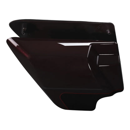 Battery Side Covers for Harley Touring 2009-2023 Midnight Crimson/Vivid Black