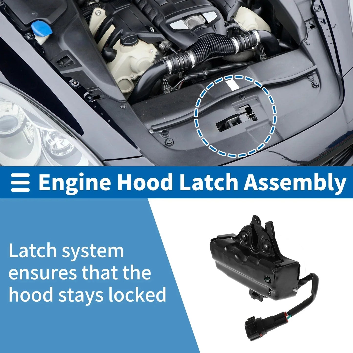 Hood Latch Assembly for Lexus LX470 (2005-2007) - 1 x Quality Replacement