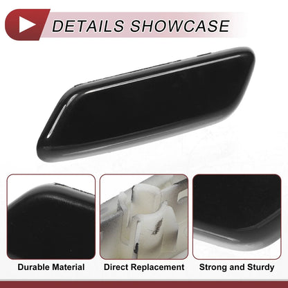 Front Left Washer Nozzle Cover for Lexus IS250 (2009-2010) - Black 1 x Cap