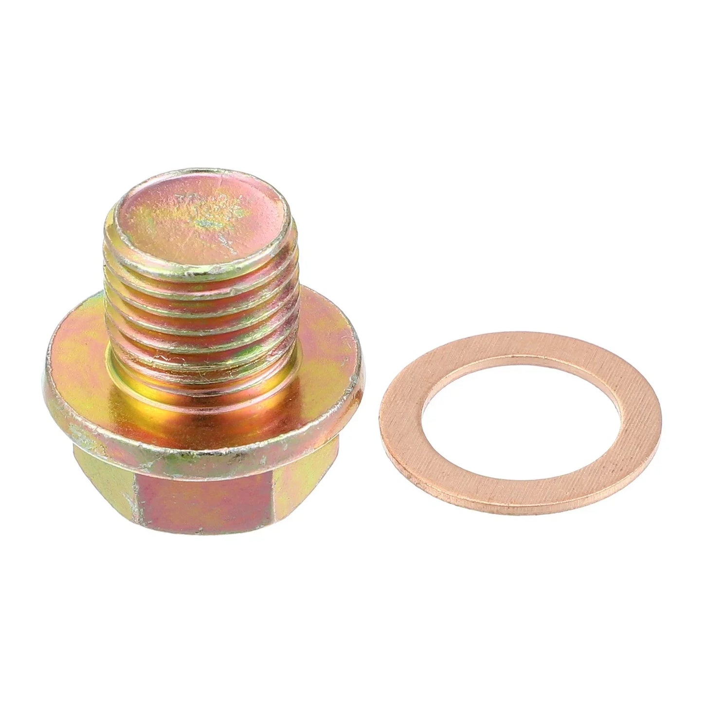 M14x1.5 Engine Oil Drain Plug Screw with Seal Ring for Honda Civic (2006-2011)