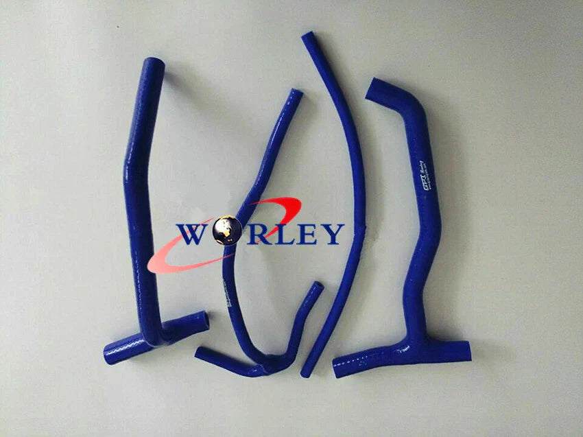 Blue Silicone Radiator Hose for Husqvarna TE610, TE570, TE410 (1992-2004)