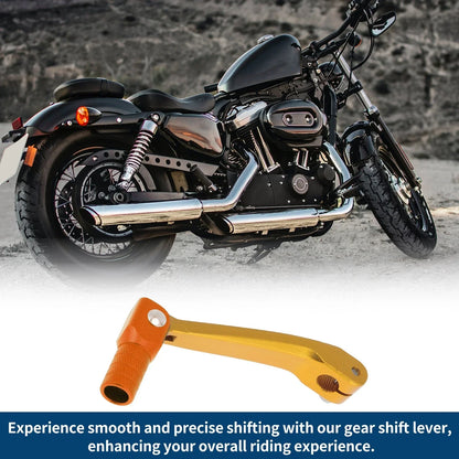 Folding Motorcycle Gear Shifter Lever for Honda CRF150F (2003-2017) Gold Orange