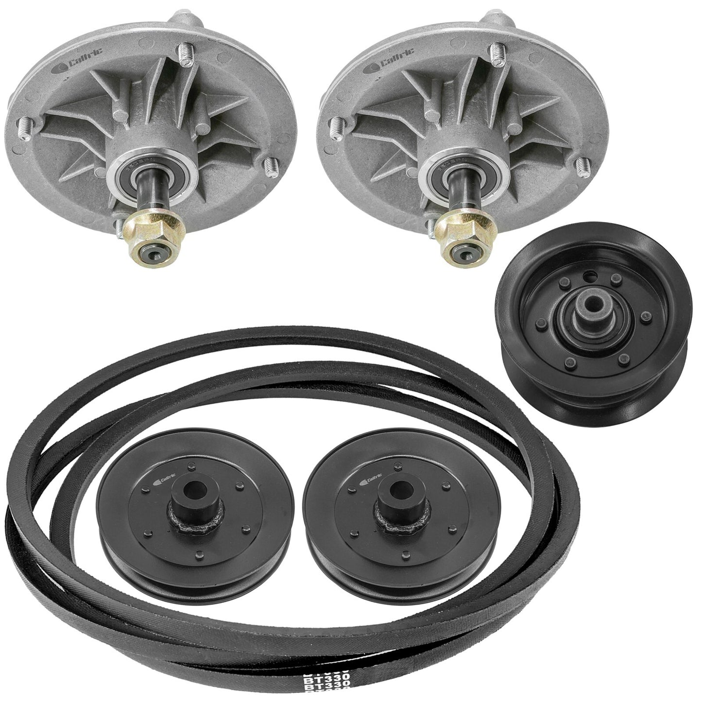 38 Inch Deck Spindle Replacement With Pulley and Belt for Toro (1989–2019)