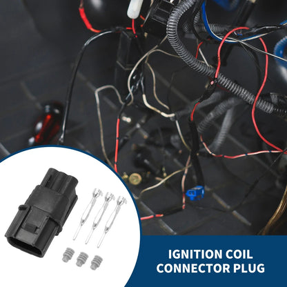 Ignition Coil Connector Plug Male Wire Terminal for Honda Acura