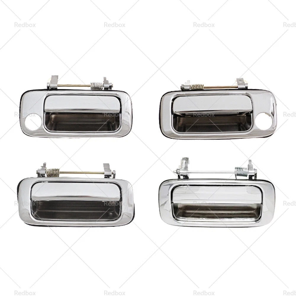 Chrome Front Rear Outer Door Handle for Toyota Landcruiser 80 Series (1990-1997)