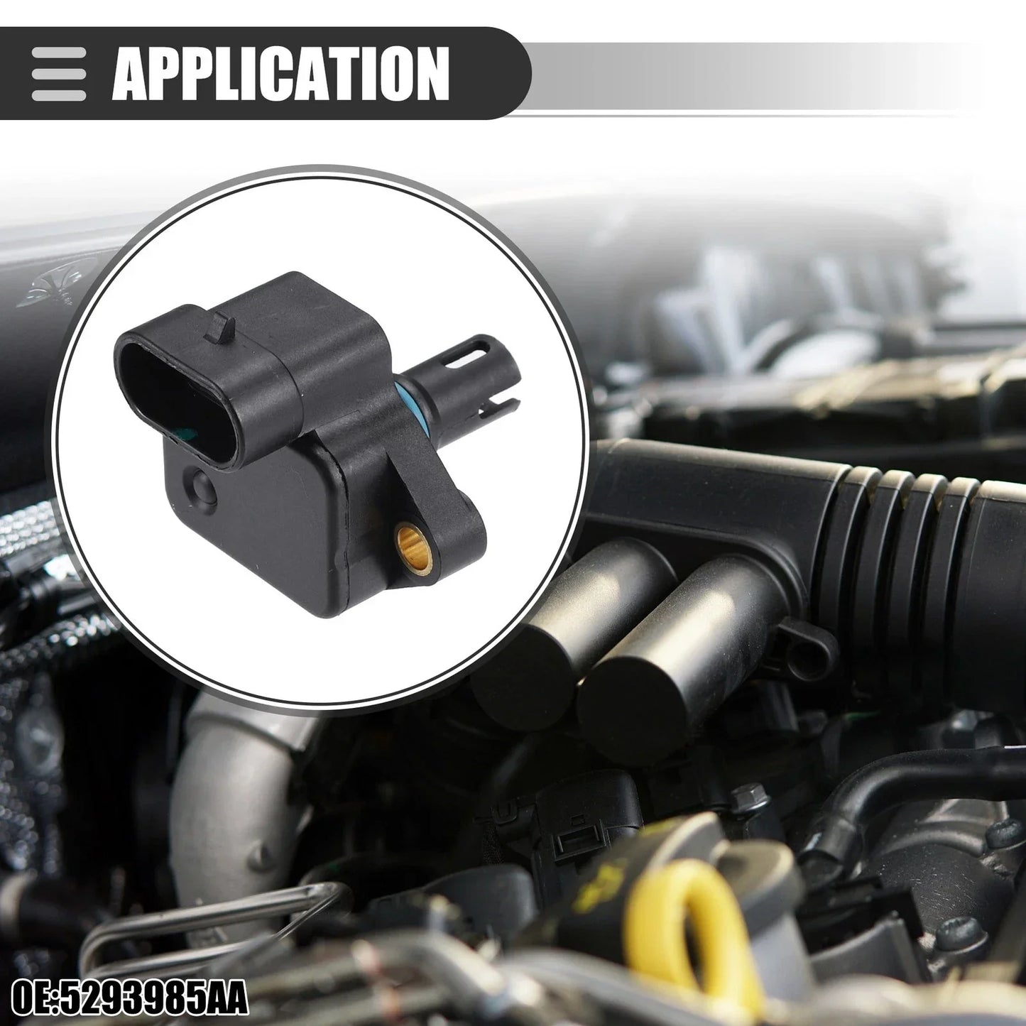 MAP Manifold Air Pressure Sensor for Chrysler 300M (1999-2001)