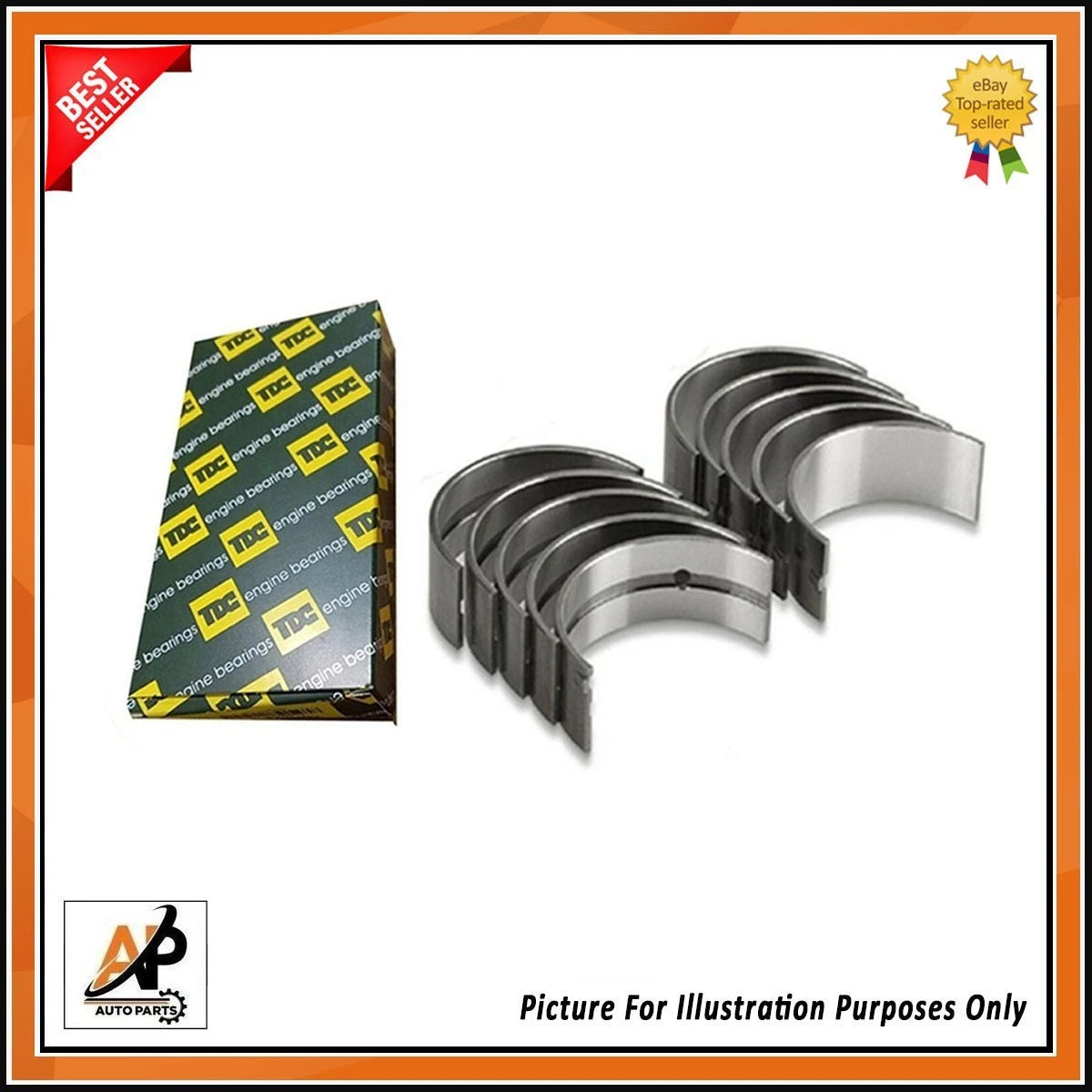 Engine Main and Conrod Bearings Set for Land Rover Range Rover (2005–2012)