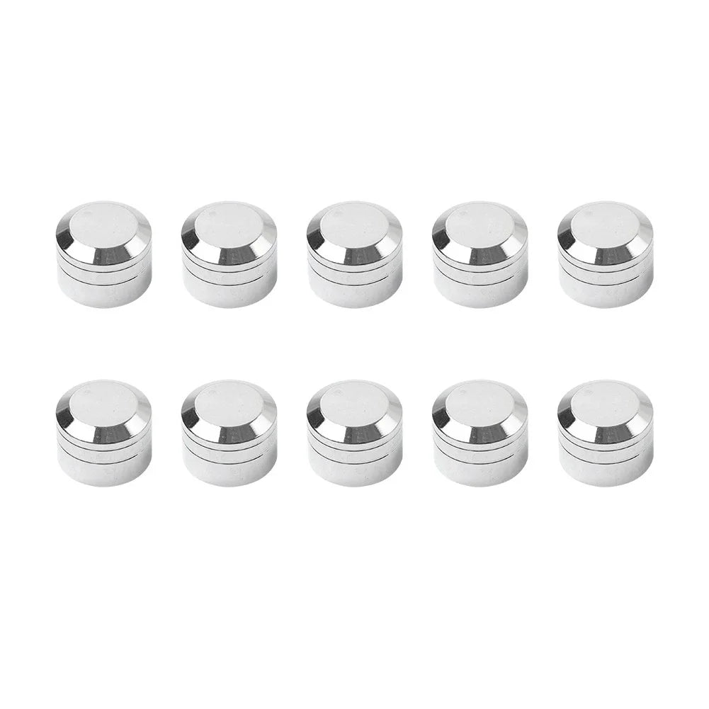 9mm-12mm Engine Screw Bolt Cover Caps Chrome for Harley Electra Glide, Road King