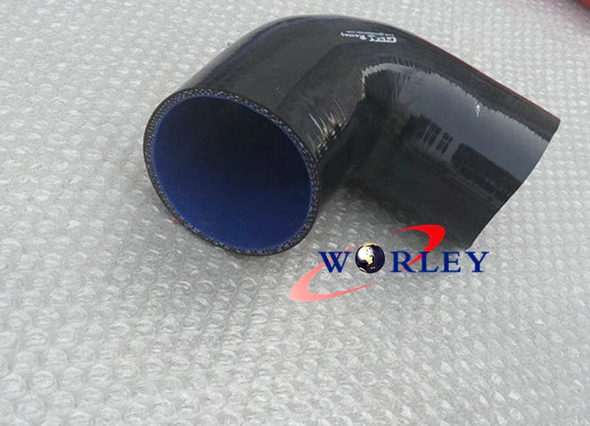 4" 90 Degree Elbow Coupler Silicone Hose for Intercooler Turbo Pipe Red