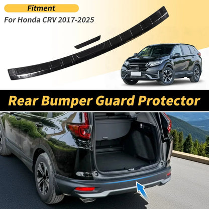 Rear Bumper Topper for Honda CRV 2017-2025 Black 1 x Piece