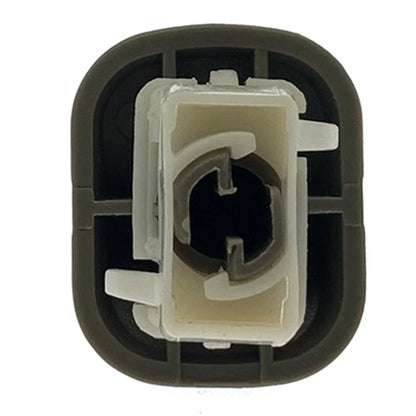 2 x Sun Visor Clip Holder Gray for Honda Accord (2008-2012)
