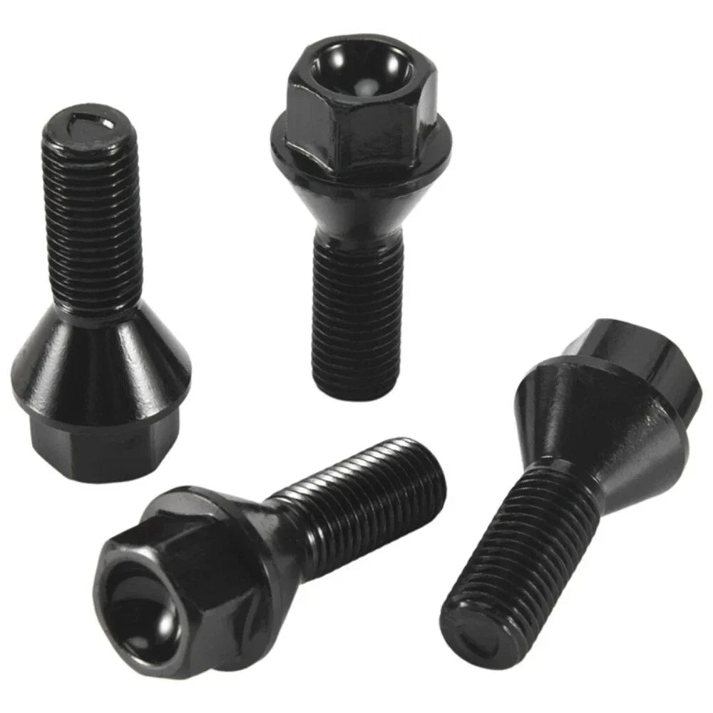 4 Pcs M1 1.5 Wheel Lug Bolts for BMW 1 3 5 6 7 8 Series (2004-2020)