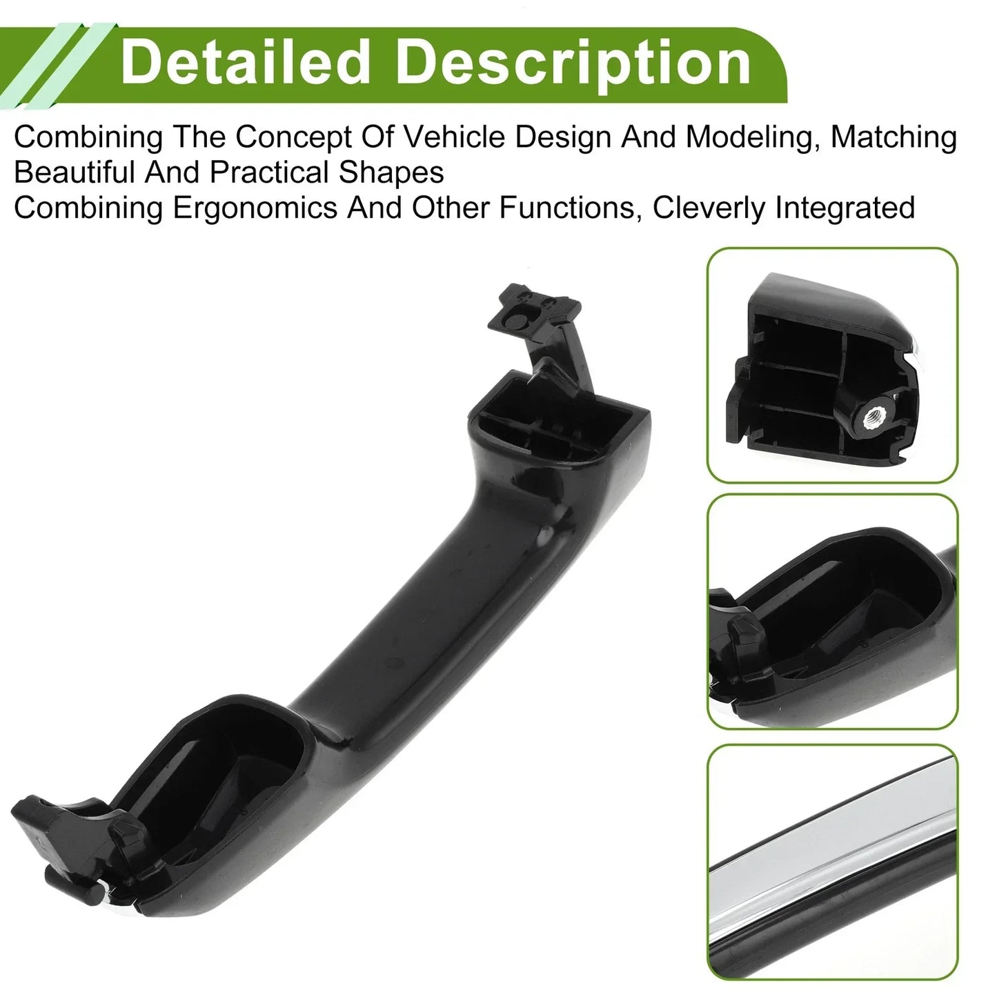 Exterior Door Handle for Toyota Lexus GX460 4Runner Silver Front Right