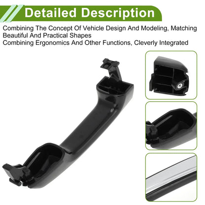 Exterior Door Handle for Toyota Lexus GX460 4Runner Silver Front Right