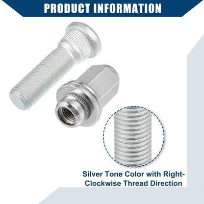 M12-1.5 Wheel Lug Stud Bolts 2 x for Toyota Lexus Scion (2000-2023)