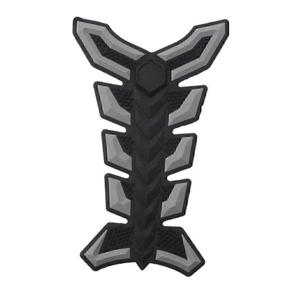 3D Decal Sticker Protector for Universal Motorcycle Grey Gas Fuel Tank Pad