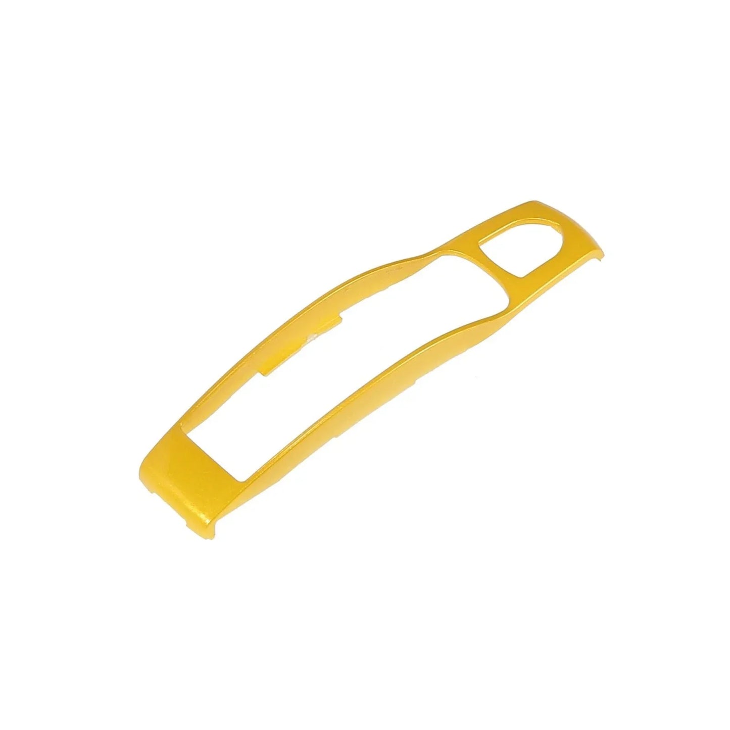 Gold Tone Remote Key Fob Case Cover for Porsche Macan Panamera Cayenne (2014-2023)