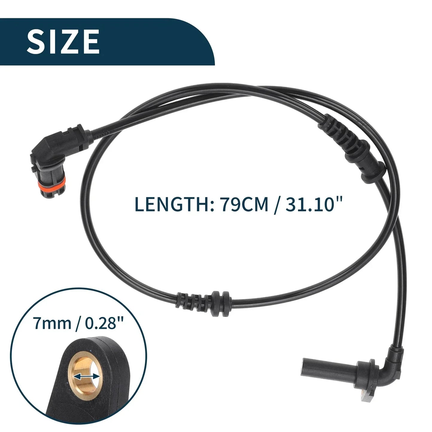 Front Right ABS Wheel Speed Sensor for Mercedes-Benz E-Class W212 (2009-2016)