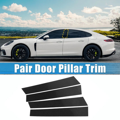 4Pcs Windshield B Pillar Trim for Porsche Panamera (2009-2016)