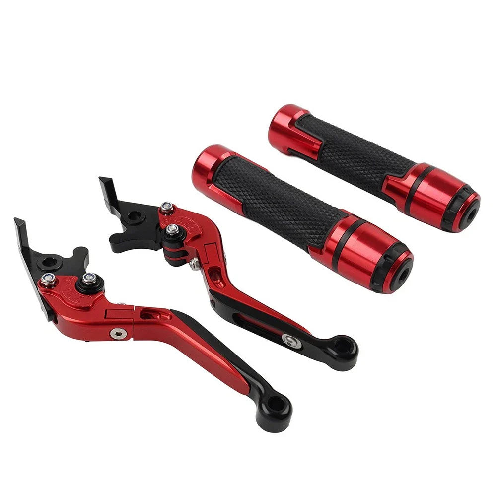 Folding Extendable Brake Clutch Levers & Handlebar Grips for BMW C650GT C600 (2012-2018)