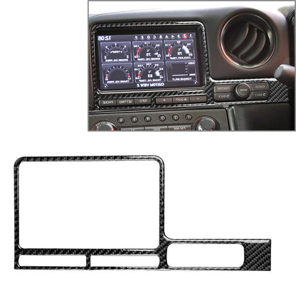 Nissan GTR R35 GPS Navigation Panel Cover Trim 2008-2016 Black