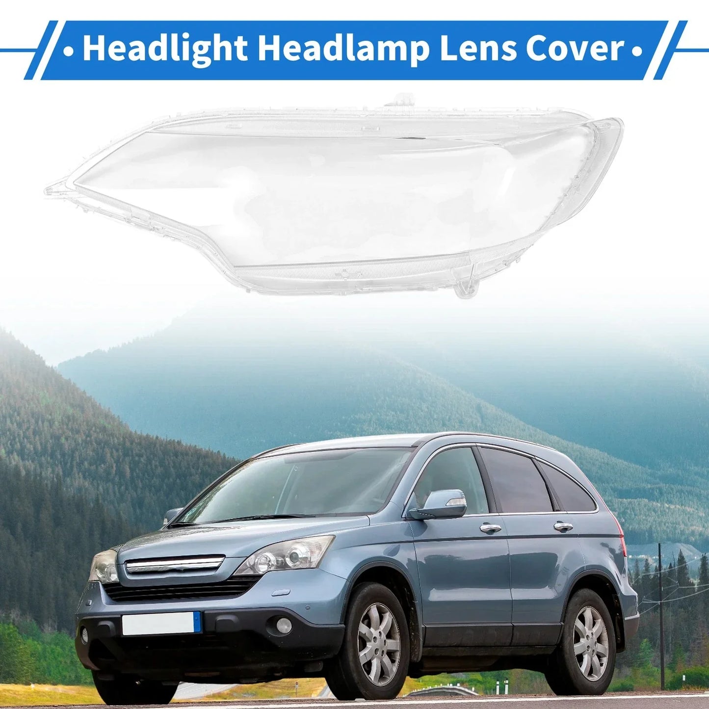 Car Front Left Headlight Lens Cover for Honda Fit (2014-2020)