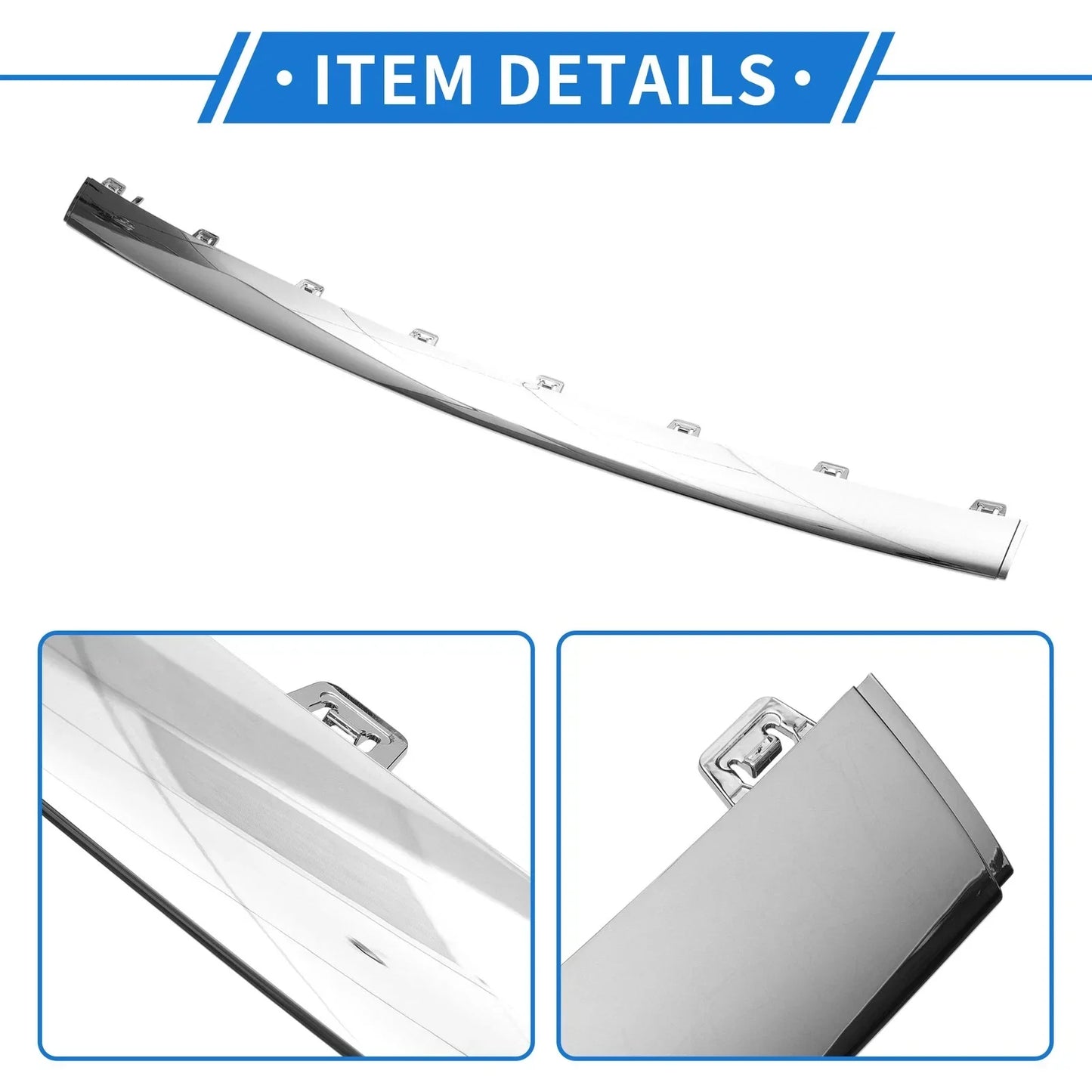 Front Lower Center Bumper Grille Trim for Mercedes-Benz W205 (2019-2021)