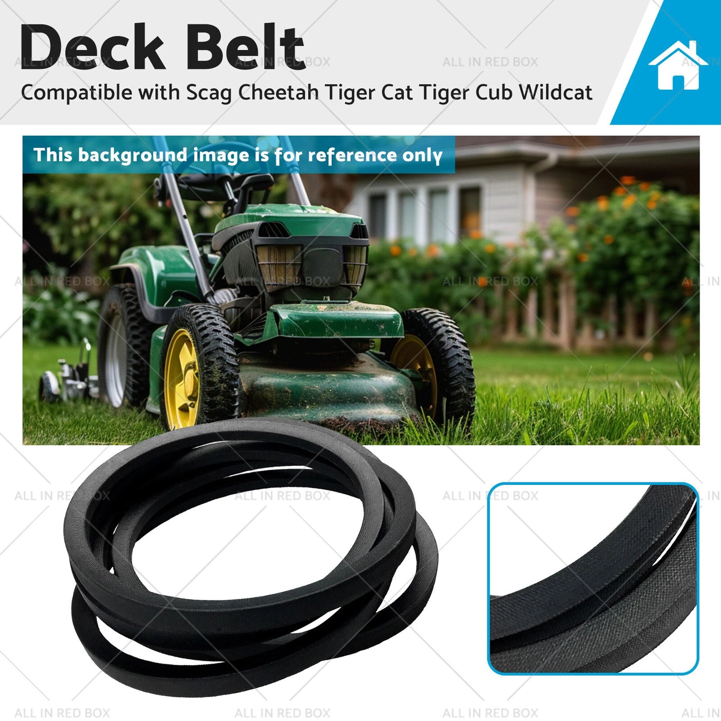 Deck Belt for Scag Cheetah Tiger Cub Tiger Cat Wildcat
