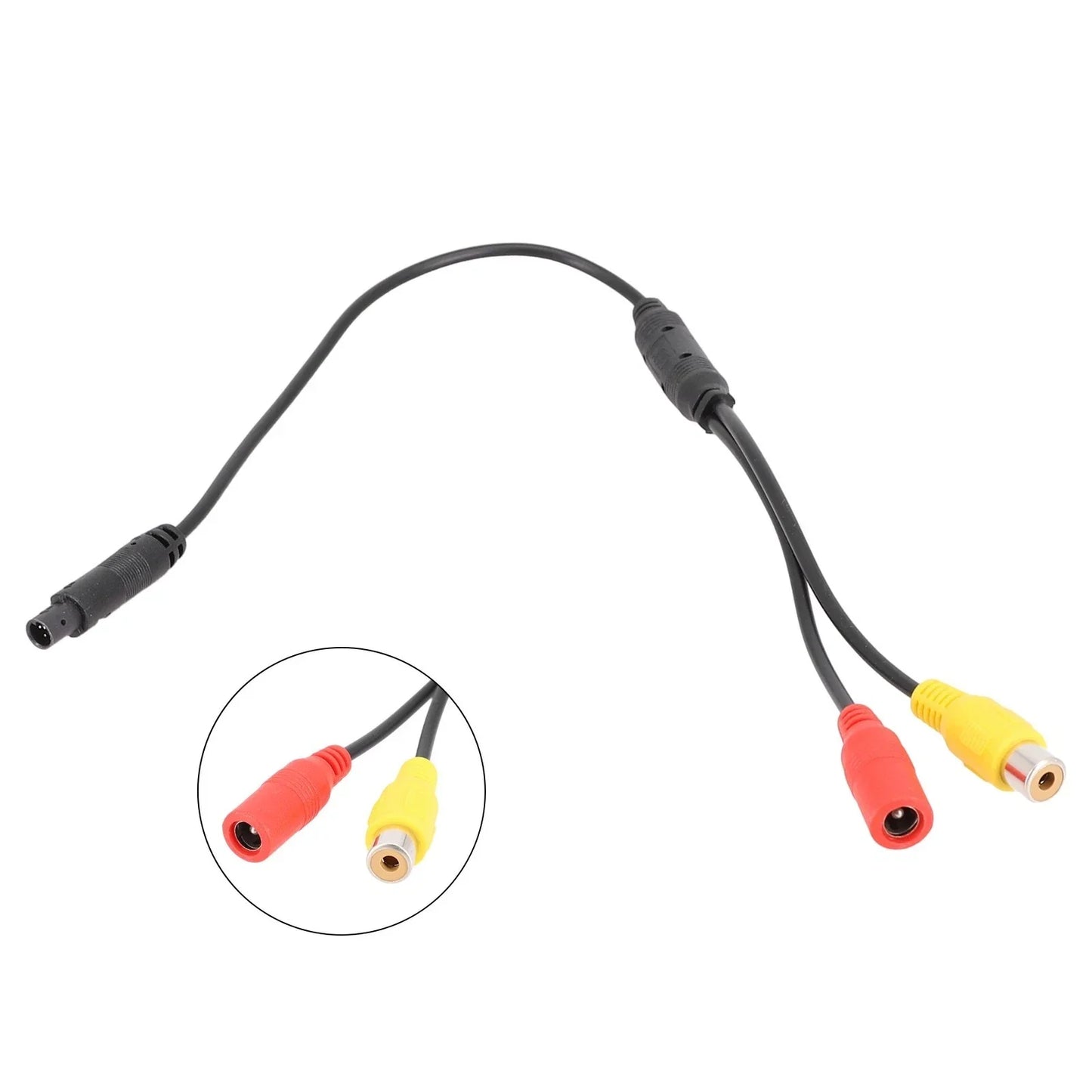 Camera Signal Harness / 4-Pin / Car Male To CVBS Female for Car