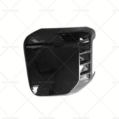 Glossy Black Side Rear View Mirror Cover for Prado LC250 J250 (2024)
